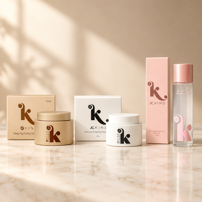 Combined KIND skincare products