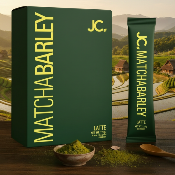 JC Matcha Barley Latte - Clean
