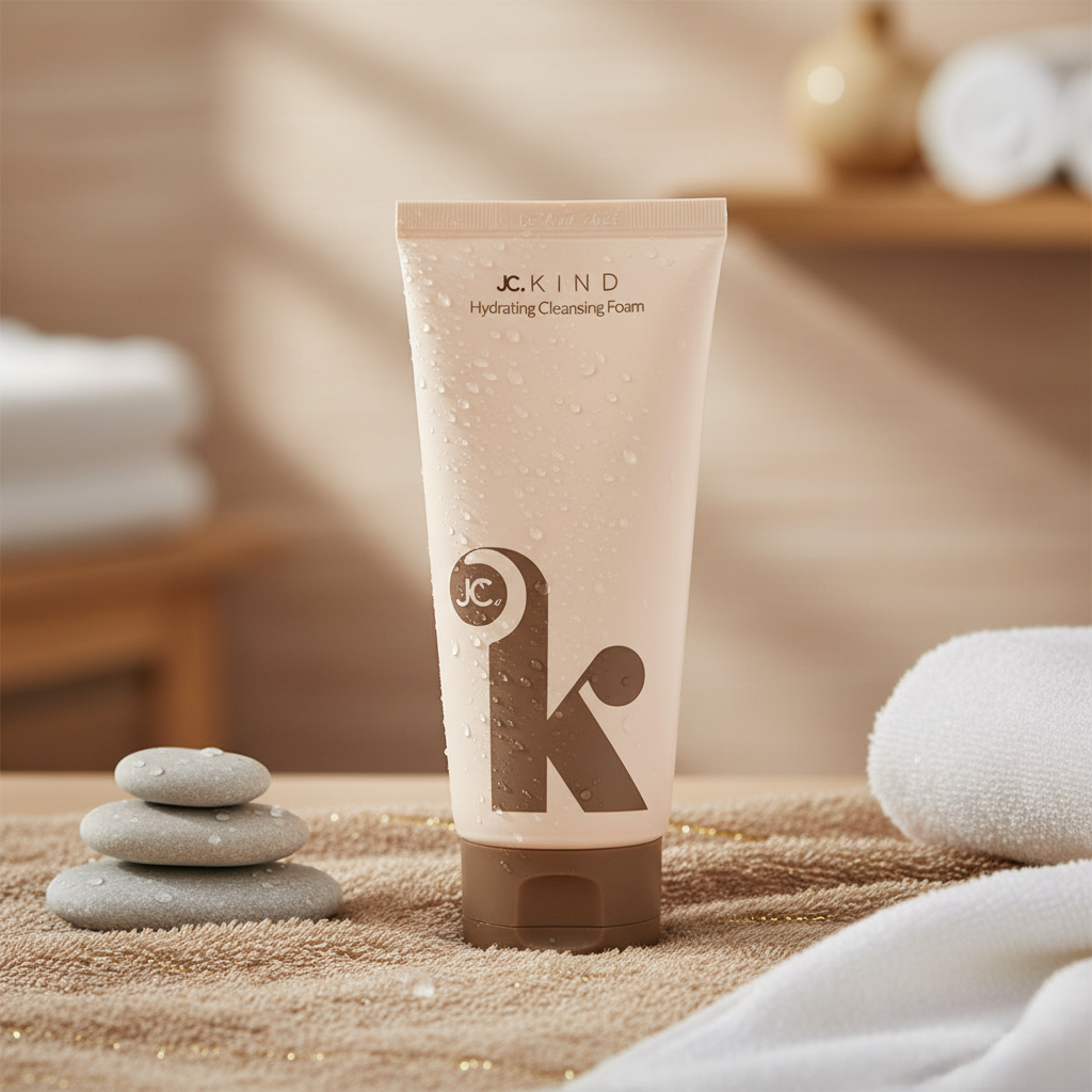 Kind Hydrating Cleansing Foam in spa setting